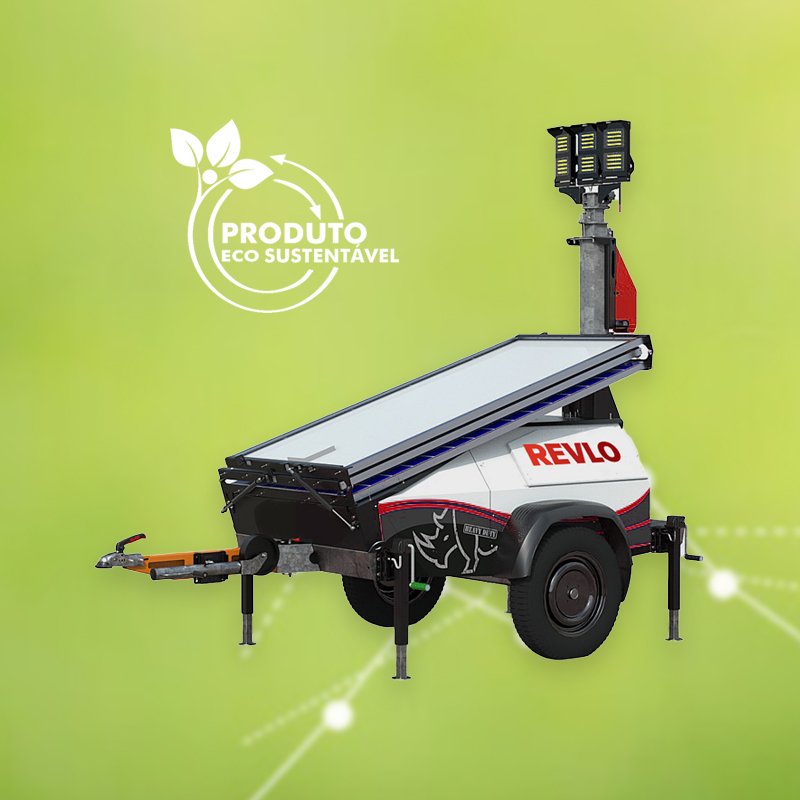 torre de iluminacao solar eco