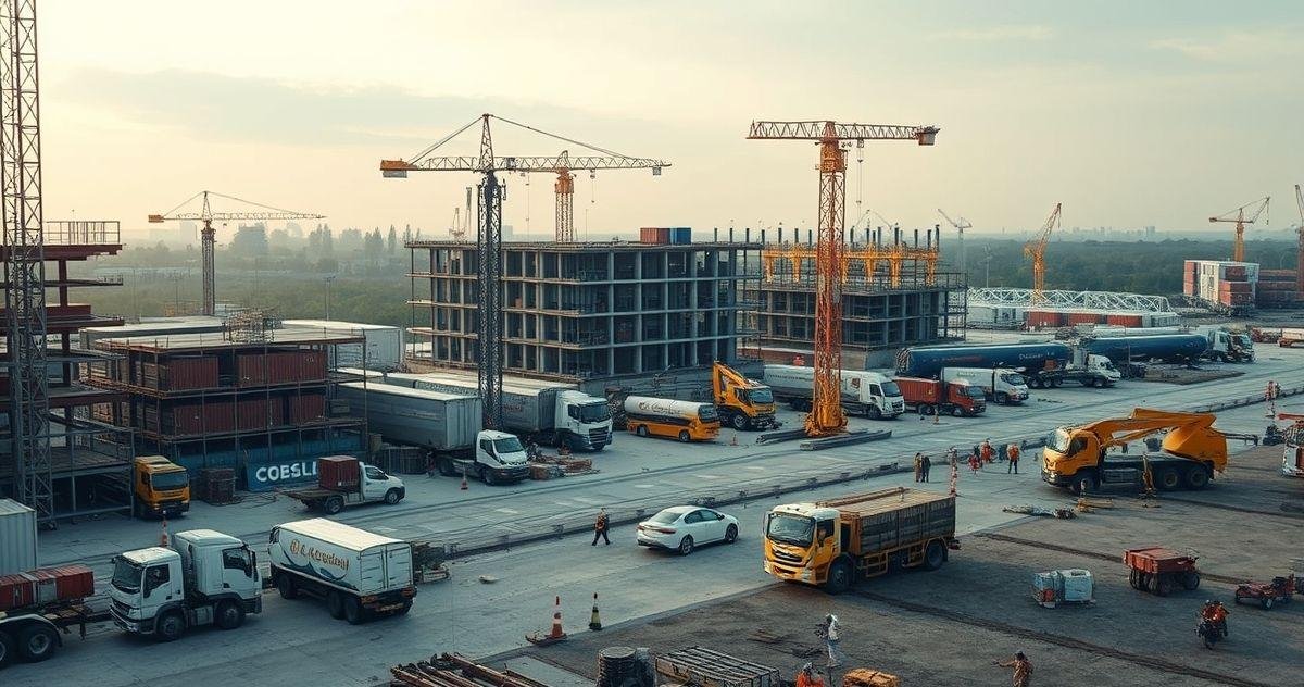 Transformando a Logística da Construção Civil com Tecnologia Sustentável