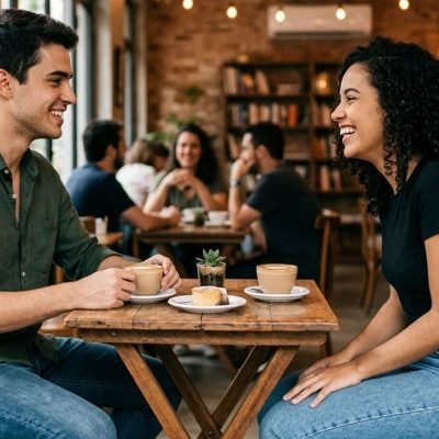 encontro com uma mulher
